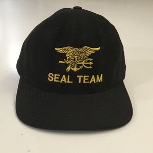 Navy Seal Team Adjustable Adult Baseball Cap Trucker Hat - Brand: Eagle Crest